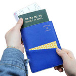 Gunmangzeung RFID blocking flat pocket passport case