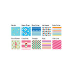 Patterns of Colorful pattern black ballpoint pen 0.38mm