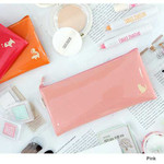 Minibus Day N zoo zipper pencil and pen pouch case