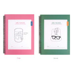 2young Cute rabbit wirebound lined notebook