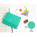 Donbook Crown saffiano leather small wallet K