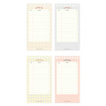 Iconic Wirebound pattern To do list desk notepad