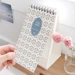 Iconic Wirebound pattern To do list desk notepad