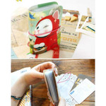 Jetoy Choo Choo cat play pocket card case holder