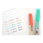 Romane MOMOs blog pattern color gel pen 0.35mm SET