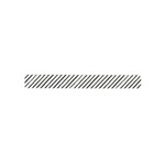 Dailylike 0.59X11yd deco Masking tape single - pencil oblique