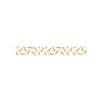 Dailylike 0.59X11yd deco Masking tape single - carrot Dailylike 0.59X11yd deco Masking tape single - carrot