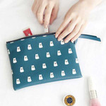Gunmangzeung Ghost pop cute illustration zipper pouch Large