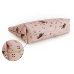 Indigo Willow story illustration pattern pouch