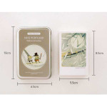 Indigo Willow garden illustration mini postcard set