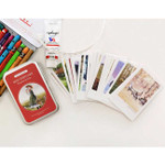 Indigo Flanders Anne illustration mini postcard set