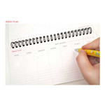 2young Wirebound 7days weekly planner scheduler
