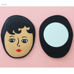 Oohlala Funny face pocket handy mirror