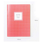 Dash and dot Slim weekly planner A6 Size
