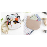 Jetoy Choo Choo cat petit flat card case with neck strap
