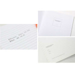 Rollercoaster Pattern A5 lined notebook