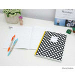 Rollercoaster Pattern A5 lined notebook