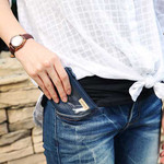 Monopoly Simple unique pocket small pouch