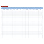 Yearly check list - Ardium Geometric pattern undated planner