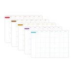 Monthly plan - Ardium Geometric pattern undated planner