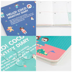 Detail of 2015 Ardium Hello coco monthly dated diary