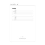 Information - 2015 Wirebound daily undated planner