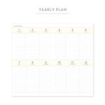 Yearly plan