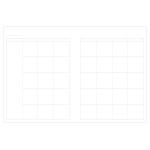 Monthly - Un jour de reve retro wirebound journal notebook