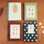 Un jour de reve retro wirebound journal notebook