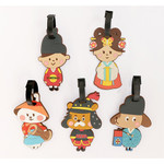 Korean traditional travel luggage name tag