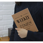 Vintage the Weekly times planner notebook