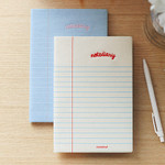 Lined notebook undated diary Lined notebook undated diary