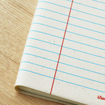 Detail of Lined notebook undated diary Detail of Lined notebook undated diary