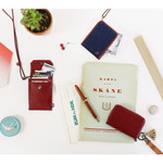 The basic M pocket card case holder with neck strap ver.2