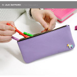 Lilac - Pony handmade flat pencil case A
