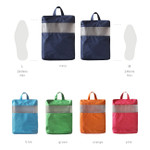 Colors of Travelus water resistant shoes pouch