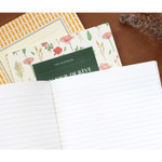 Lined notebook