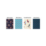 Scandinavia pattern lined notebook large