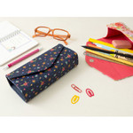 Pattern square pencil case box