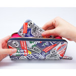 Tabom label zip around long wallet