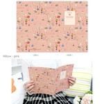 Willow story illustration school lined notebook set