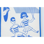Detail of Tabom boy & girl zip around pencil pouch