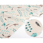 Tweet - fabric pack of 3 cotton - Air in forest