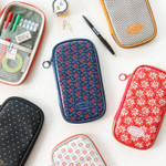 pattern zip around pencil pouch ver.2 pattern zip around pencil pouch ver.2