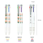 Size of Un jour de reve triple 3 colors in 1 pen