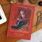 Red - Classic plain hard cover notebook