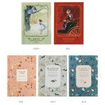 Colors of Classic plain hard cover notebook