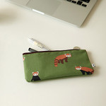 Pattern zipper pencil case
