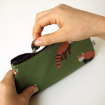Pattern zipper pencil case