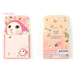 Pink hood - Choo choo cat sticky doll memo notes
